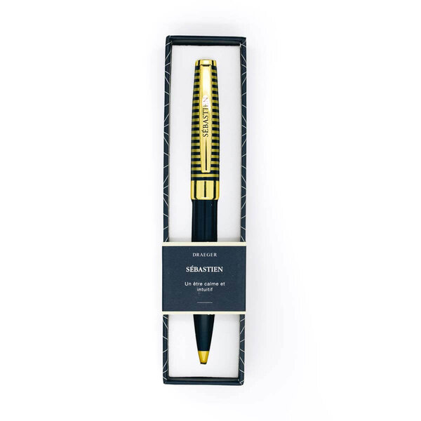 Stylo bille prénom homme Pastel Chic - Sébastien - Draeger
