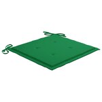 vidaXL Chaises à manger d'extérieur lot de 6 et coussins Acacia massif