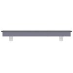 vidaXL Déversoir pour cascade avec LED RVB Acrylique 108 cm