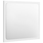 vidaXL Ensemble de meubles de salle de bain Blanc Aggloméré