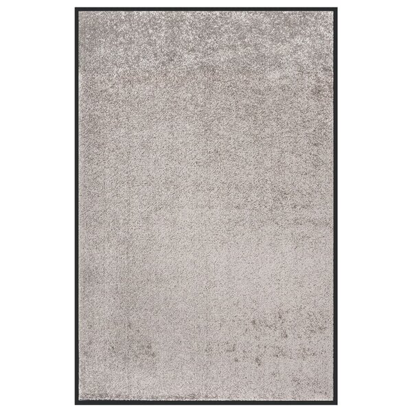 vidaXL Paillasson Gris 80x120 cm