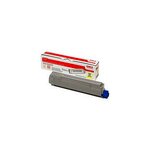 Oki toner jaune 43487709