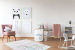 Tapis pour chambre Enfant 80 x 150 cm - Rose