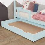Tiroir de lit 80 x 180 BUDDY - bleu clair