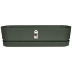 Planteur Ovale - Plastique - Ø 50 - Noir