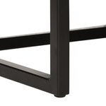 vidaXL Fauteuil marron cuir véritable