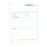 Manifolds Rapports D'intervention 29 7x21cm - 50 Feuillets Autocopiants Dupli - Blanc - X 5 - Exacompta