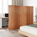 vidaXL Cloison de séparation marron 165x250 cm bambou