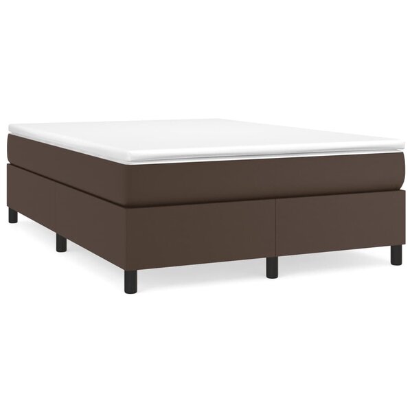vidaXL Cadre de lit sans matelas marron 140x200 cm similicuir