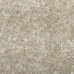 vidaXL Tapis ISTAN à poils longs aspect brillant beige Ø 80 cm