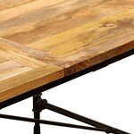 vidaXL Table à manger Bois de manguier massif 240 cm