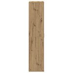 vidaXL Cabinet à chaussures en chêne artisan 80x39x180 cm en bois d'ingénierie