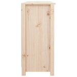 vidaXL Buffet 100x35x74 5 cm Bois massif de pin