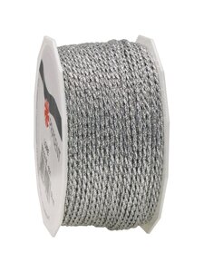 Cordelette loire 50-m-rouleau 2 mm argent