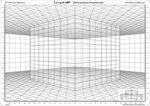 Grille de perspective Graph'it D Cube en perspective oblique