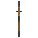 vidaXL Portail de jardin 85x100 cm acier corten conception de carré