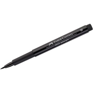 Feutre encre de chine pitt artist pen pointe pinceau noir x 10 faber-castell