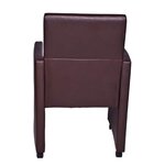 vidaXL Chaises à manger lot de 2 marron similicuir