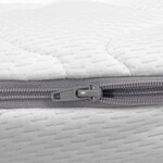 vidaXL Sur-matelas 80 x 200 cm Mousse à mémoire de forme Visco 6 cm