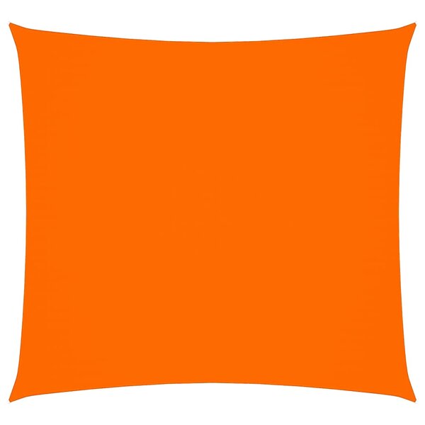 vidaXL Voile de parasol tissu oxford carré 3x3 m orange
