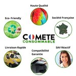 COMETE, PME française - 305XL - 1 Cartouche d'encre Compatibles avec HP 305 ou 305XL - Cartouche 305 Noir et Couleur pour HP DeskJet ou Envy (1 Couleur)