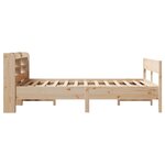 vidaXL Cadre de lit sans matelas 120x200 cm bois de pin massif