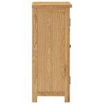 vidaXL Armoire 45x32x85 cm Bois de chêne massif