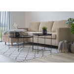 House Nordic Table basse Scarlett 48x48 cm Noir