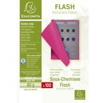 Paquet de 100 sous-chemises Flash 80 Tilleul EXACOMPTA