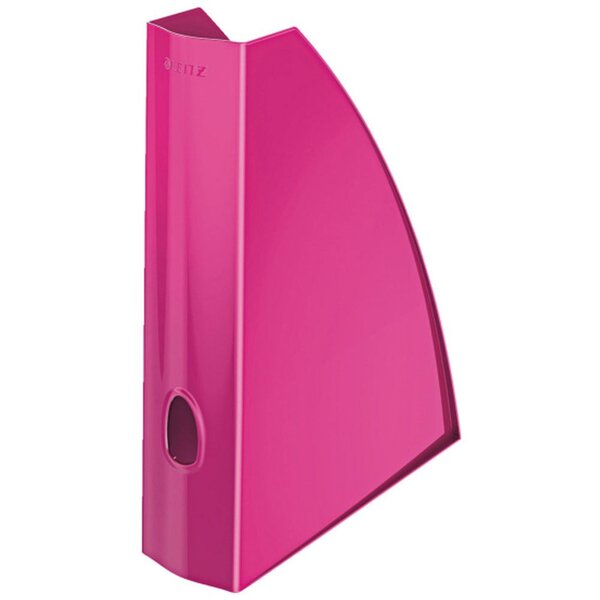 Porte-revues  WOW en polystyrène, 60 mm, rose métallisé