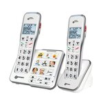 GEEMARC Téléphone sans fil grosses touches sénior  AMPLIDECT 595-2 PHOTO