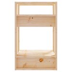vidaXL Bibliothèque/Séparateur de pièce 41x35x57 cm Pin massif