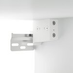 vidaXL Ensemble de meubles TV 4 Pièces Blanc Bois d'ingénierie
