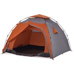vidaXL Tente de camping à dôme 4 personnes libération rapide