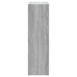 vidaXL Armoire à chaussures Sonoma gris 63x24x81 cm Bois d'ingénierie