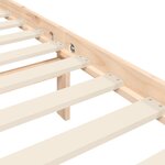 vidaXL Cadre de lit sans matelas bois massif de pin