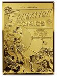 Pièce de monnaie en Argent 10 Dollars g 155.5 (5 oz) Millésime 2025 Golden Age SENSATION COMICS