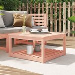 vidaXL Table de jardin 82 5x82 5x45 cm bois massif de douglas