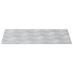 vidaXL Plaques en Aluminium à Chevrons - 2 Pack  Antidérapantes  40x30 cm