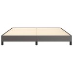 vidaXL Cadre de lit sans matelas gris 180x200 cm similicuir
