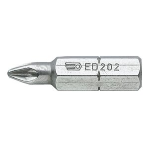Embout standard série 2 pour vis cruciformes Pozidriv Facom ED203