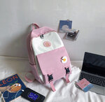 Sac à dos cartable scolaire enfants ourson rose : léger  solide et confortable