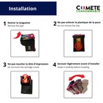 CARTOUCHE 301- 2pack (noir couleur) Compatibles avec HP COMETE Entreprise française