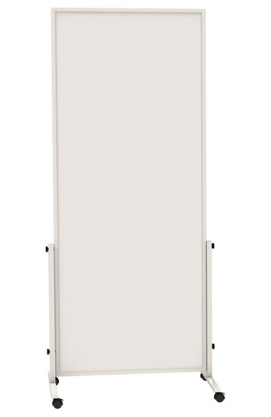 Tableau blanc mobile MAULsolid easy2move 75x180 cm gris MAUL