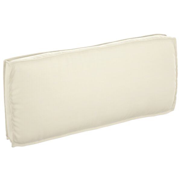 vidaXL Coussin de palette pour siège/dossier Crème 120x50x12 cm Tissu oxford