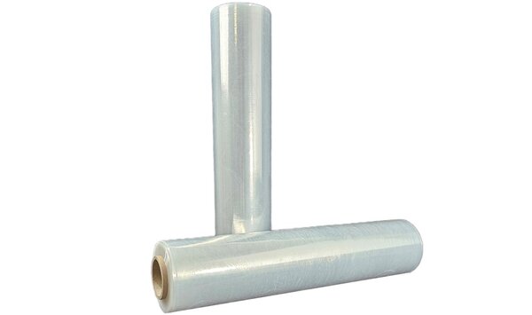 Lot de 6 rouleaux Film Étirable Transparent – 45 cm x 300 m  17 microns   Protection & Maintien Fiable