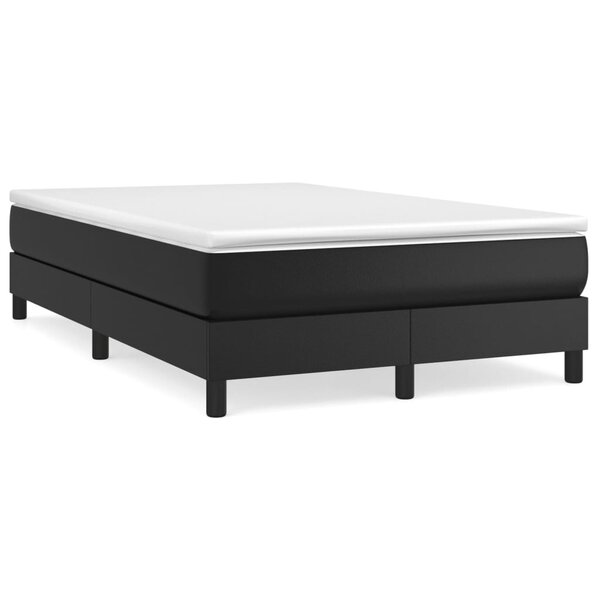 vidaXL Cadre de lit sans matelas noir 120x200 cm similicuir