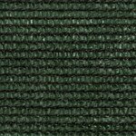 vidaXL Voile d'ombrage 160 g/m² Vert foncé 7x7 m PEHD