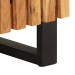 vidaXL Armoire de salle de bain 38x34x58 cm bois massif d'acacia