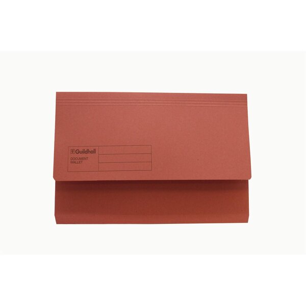 Chemise Poche Recyclé 285g Fc - Rouge - X 50 - Exacompta